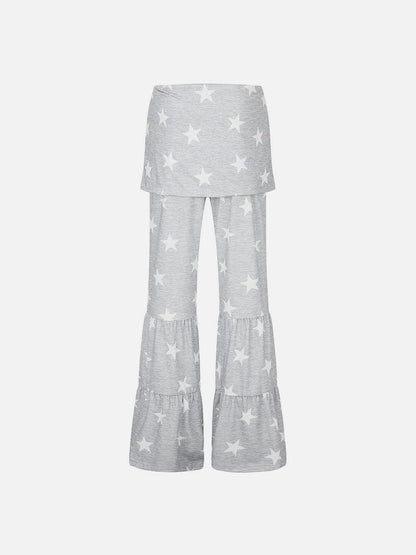 Aelfric Eden Star Print Bootcut Sweatpants