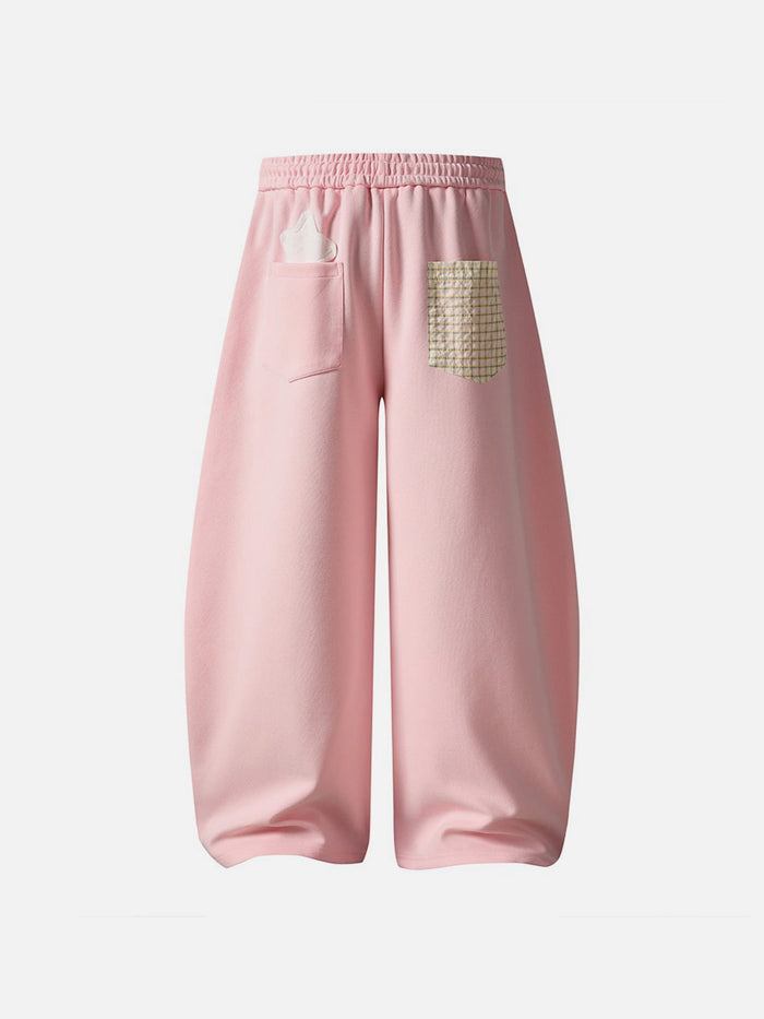 Aelfric Eden Star Patch Baggy Barrel Sweatpants