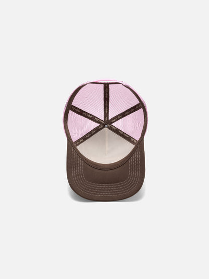 Embroidered Patch Mesh Cap