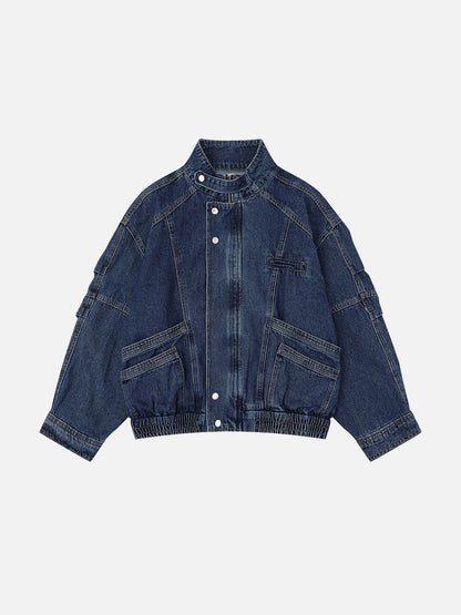 Aelfric Eden Boxy Washed Denim Jacket