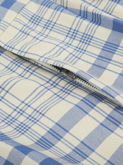 [Pre-Order] Aelfric Eden Plaid Baggy Barrel Pants