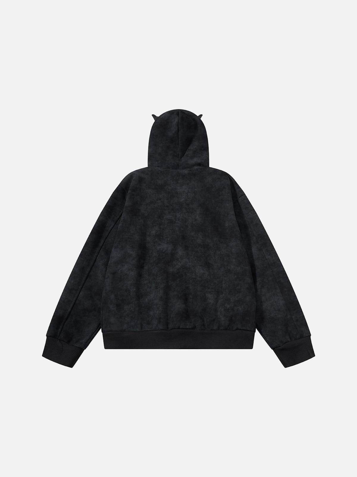 [Pre-Order] Aelfric Eden Cartoon Embroidered Zip Up Hoodie
