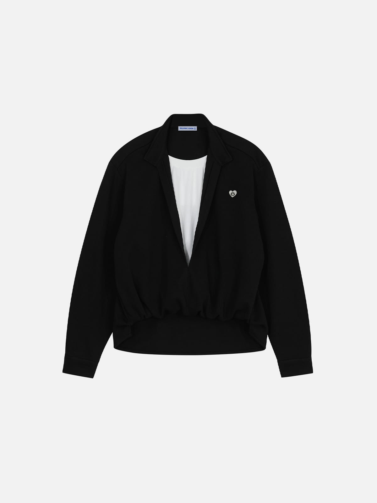 Aelfric Eden Deep V-Neck Layered Sweatshirt