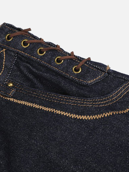 Aelfric Eden Lace-Up Jeans