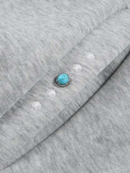 Aelfric Eden Turquoise Zip Up Hoodie