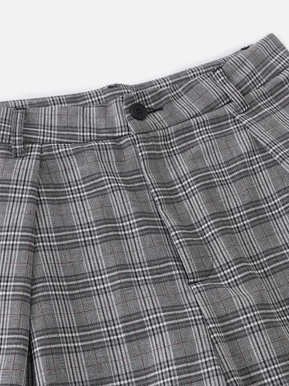 Aelfric Eden Plaid Pleated Baggy Pants