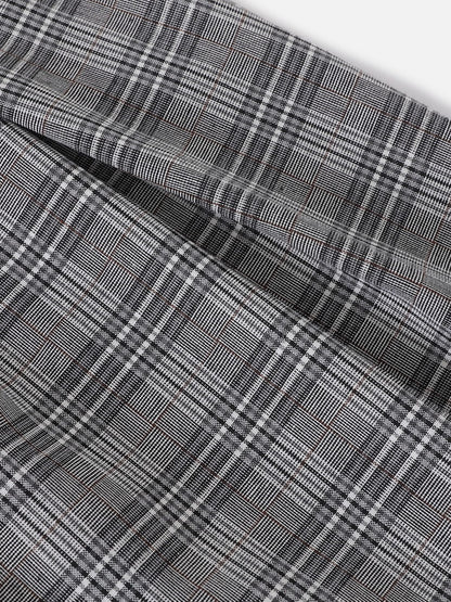 Aelfric Eden Plaid Pleated Baggy Pants