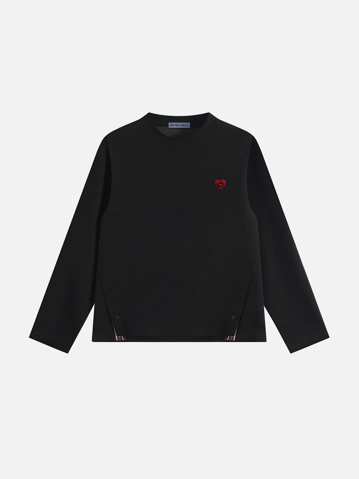 Aelfric Eden Button Panel Long Sleeve Tee