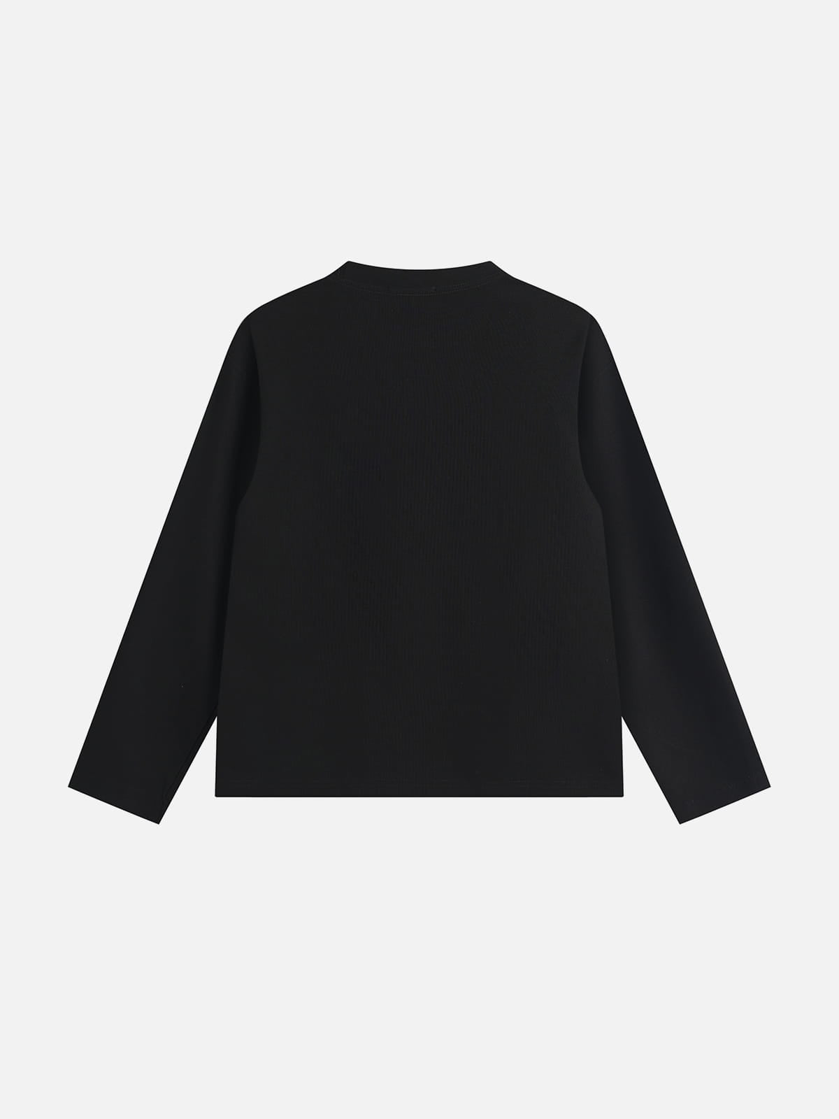 Aelfric Eden Button Panel Long Sleeve Tee