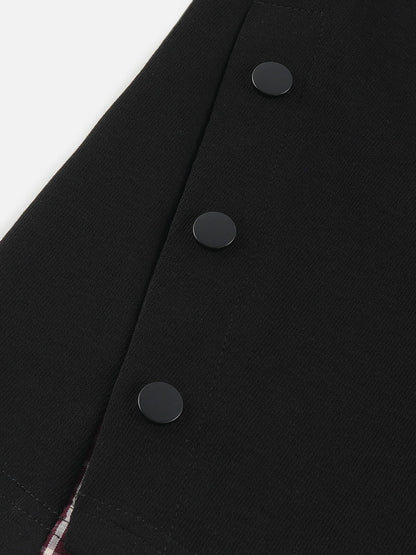 Aelfric Eden Button Panel Long Sleeve Tee