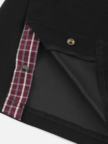 Aelfric Eden Button Panel Long Sleeve Tee