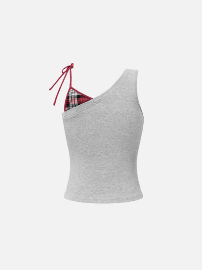 Aelfric Eden Plaid Layered Cami Top