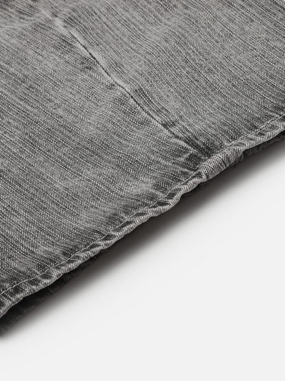 Aelfric Eden Textured Washed Baggy Barrel Jeans