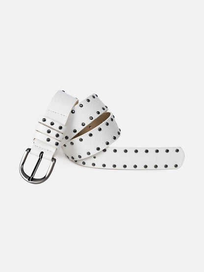 Studded Buckle Belt