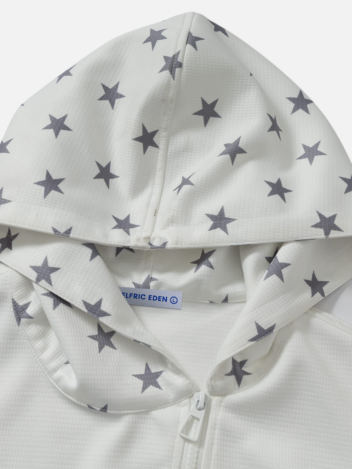 Aelfric Eden Star Patchwork Zip Up Hoodie