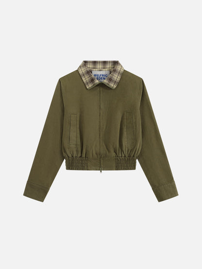 Aelfric Eden Plaid Collar Jacket