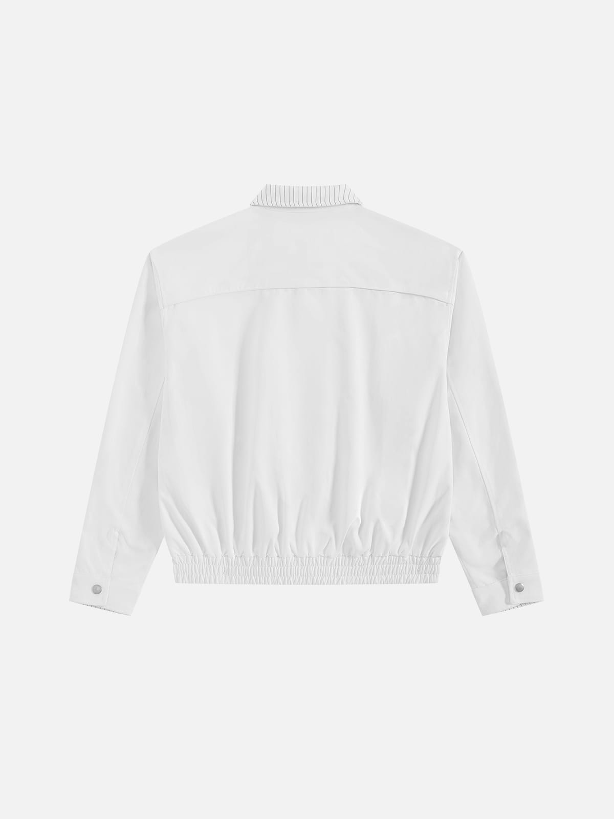 Aelfric Eden Boxy Reversible Striped Collar Jacket