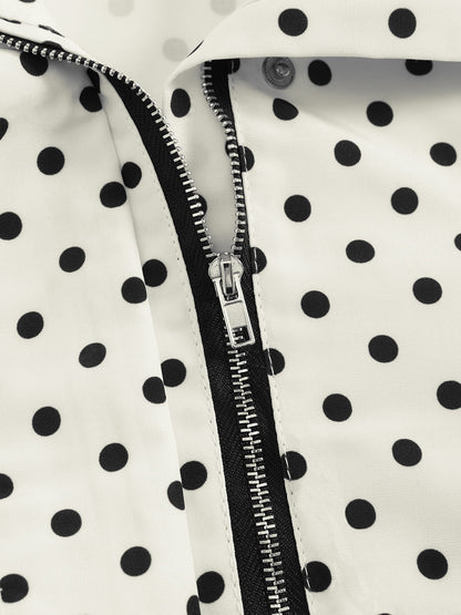 Aelfric Eden Polka Dot Drawstring Jacket