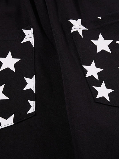 Aelfric Eden Star Print Baggy Sweatpants