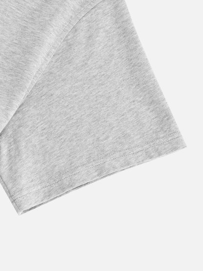 [Pre-Order] Aelfric Eden Dachshund Embroidery Off-The-Shoulder Tee