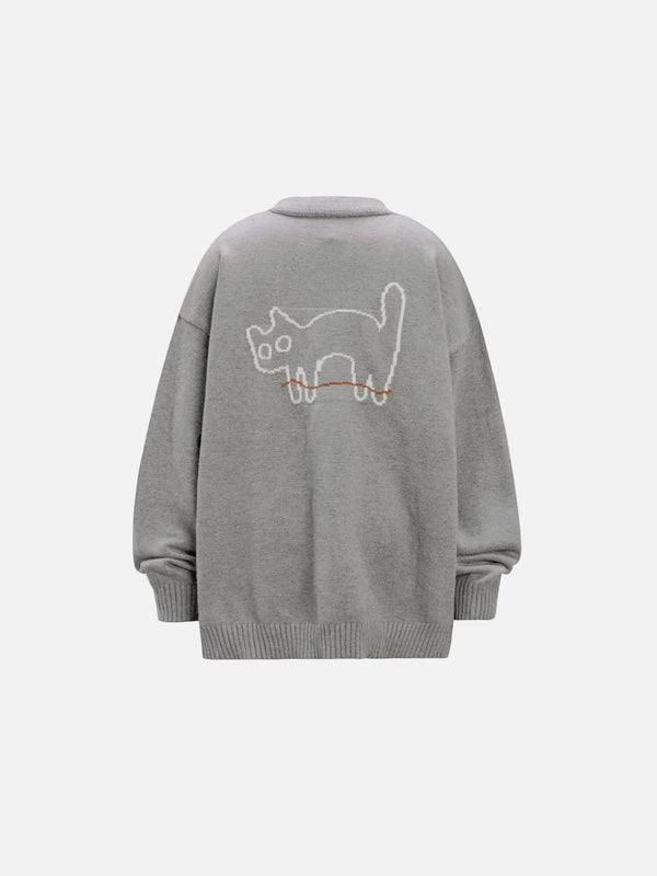 Aelfric Eden Animal Jacquard Cardigan