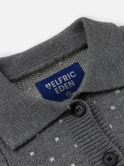 Aelfric Eden Cable Knit Distressed Cardigan