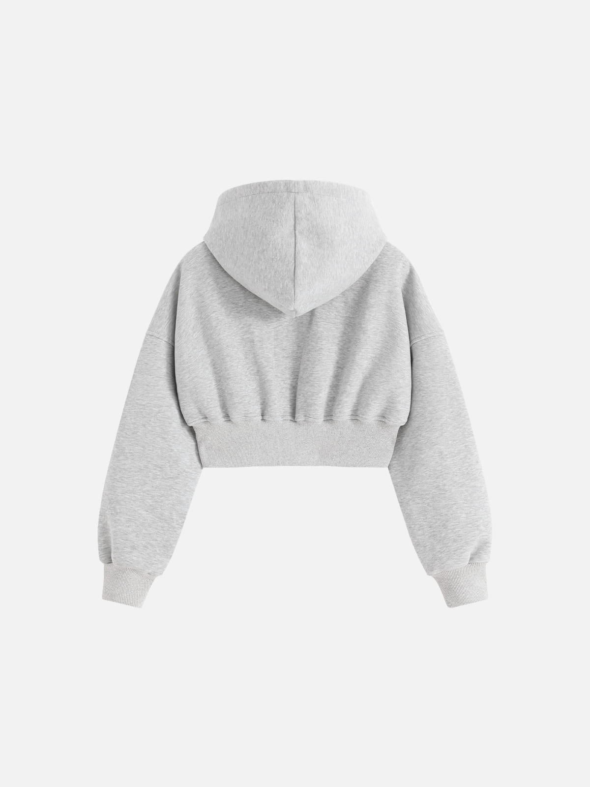 [Pre-Order] Aelfric Eden Cropped Dachshund Zip Up Hoodie