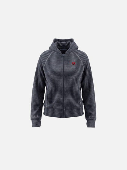 Aelfric Eden Striped Zip Up Hoodie