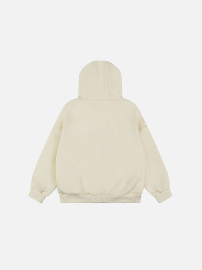 Aelfric Eden Studded Star Zip Up Hoodie