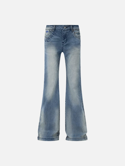 Aelfric Eden Washed Bootcut Jeans