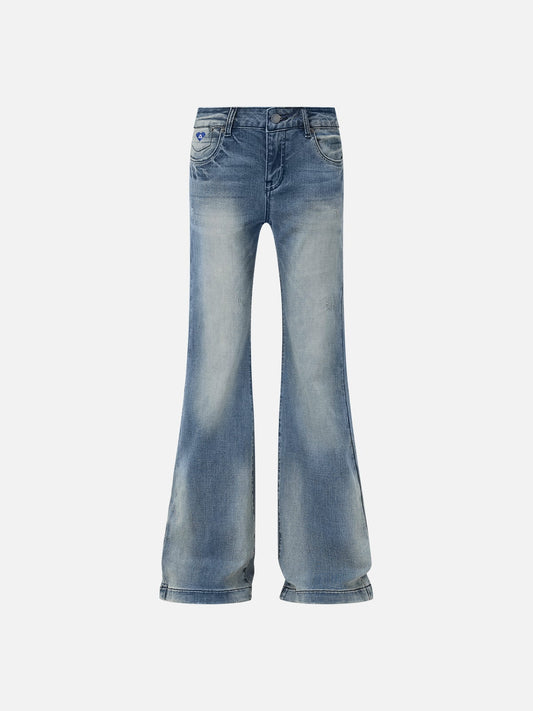 Aelfric Eden Washed Bootcut Jeans