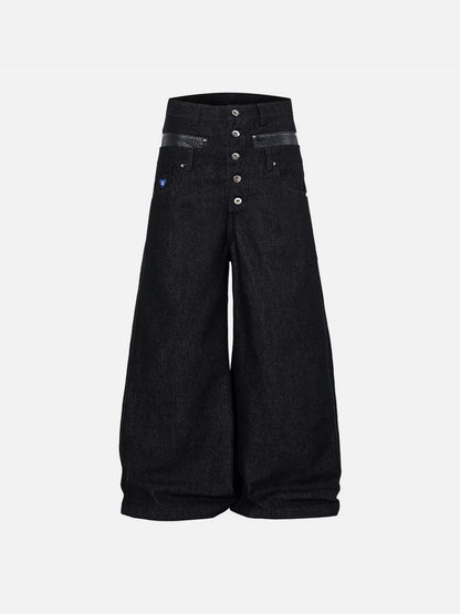 Aelfric Eden Double Waist Baggy Barrel Jeans