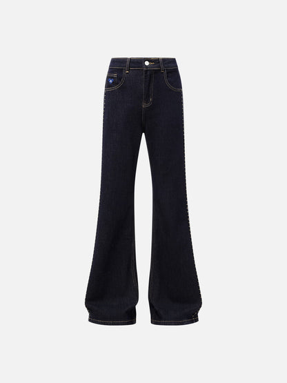 Aelfric Eden Whipstitch Seam Bootcut Jeans