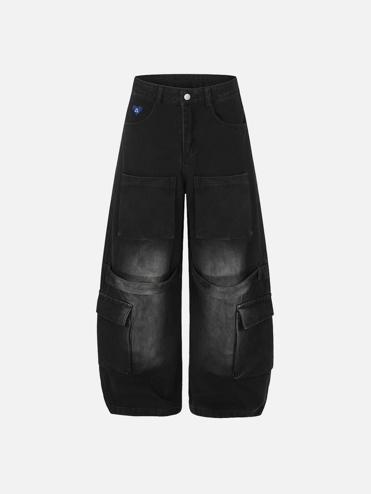 Aelfric Eden Multi Pocket Baggy Barrel Jeans