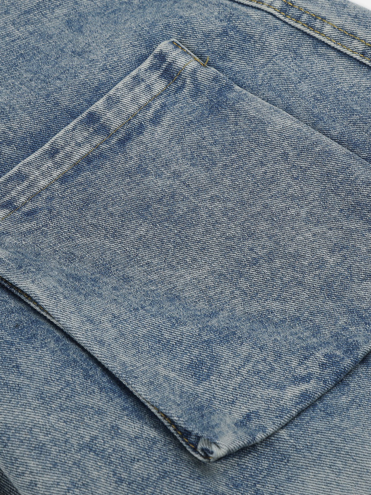 Aelfric Eden Multi Pocket Baggy Barrel Jeans
