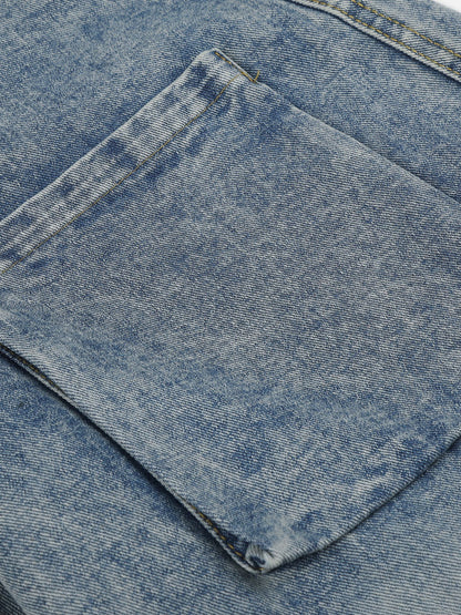 Aelfric Eden Multi Pocket Baggy Barrel Jeans