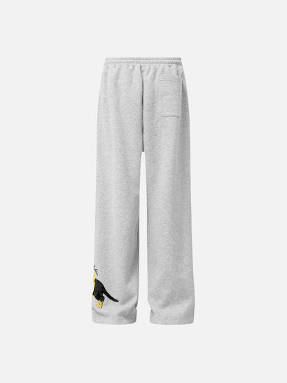 [Pre-Order] Aelfric Eden Dachshund Embroidery Sweatpants