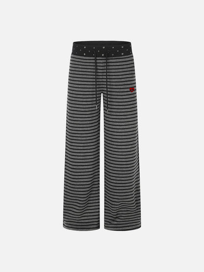 Aelfric Eden Studded Stripe Baggy Sweatpants