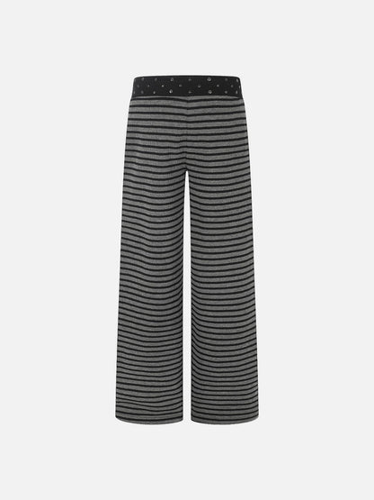 Aelfric Eden Studded Stripe Baggy Sweatpants