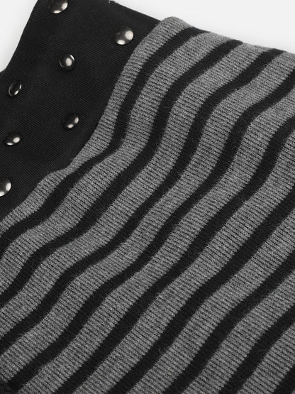 Aelfric Eden Studded Stripe Baggy Sweatpants