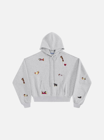 [Pre-Order] Aelfric Eden Boxy Dachshund Pullover Hoodie
