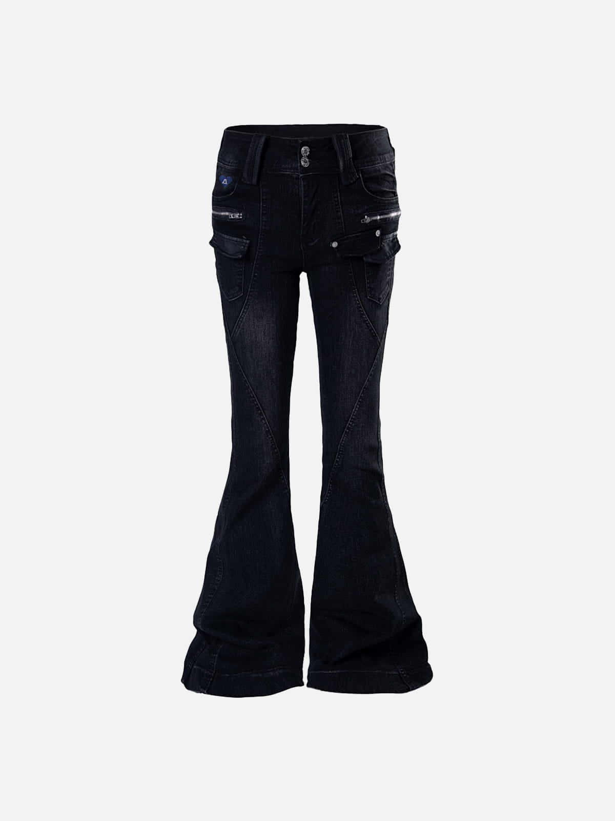 Aelfric Eden Multi Pocket Bootcut Jeans