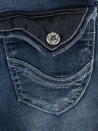 Aelfric Eden Multi Pocket Bootcut Jeans