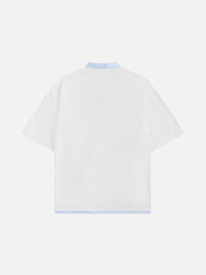 Aelfric Eden Layered Collar Tee