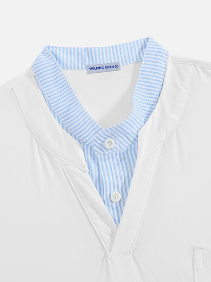 Aelfric Eden Layered Collar Tee