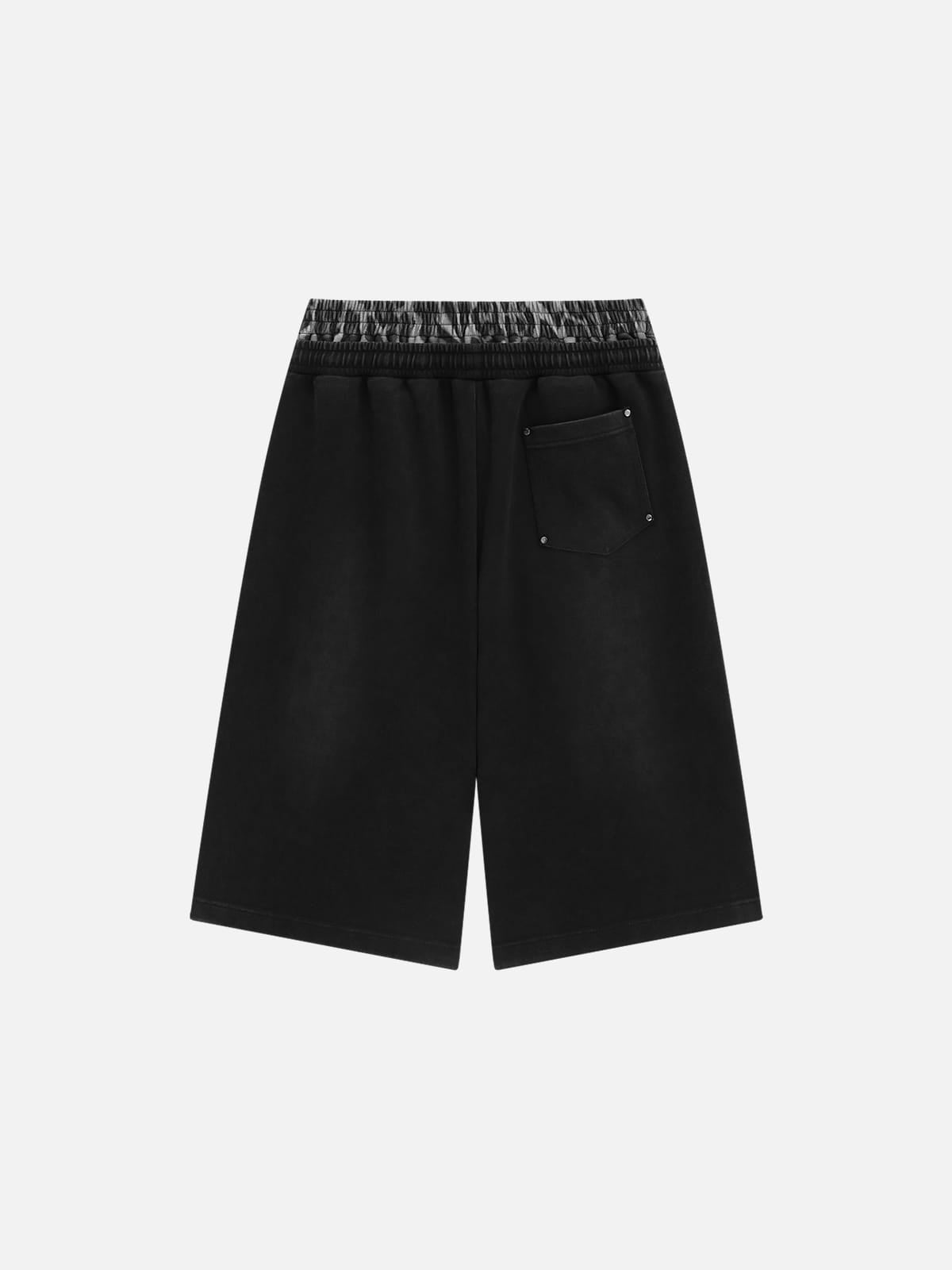 [Pre-Order] Aelfric Eden Leopard Double Waist Longline Shorts