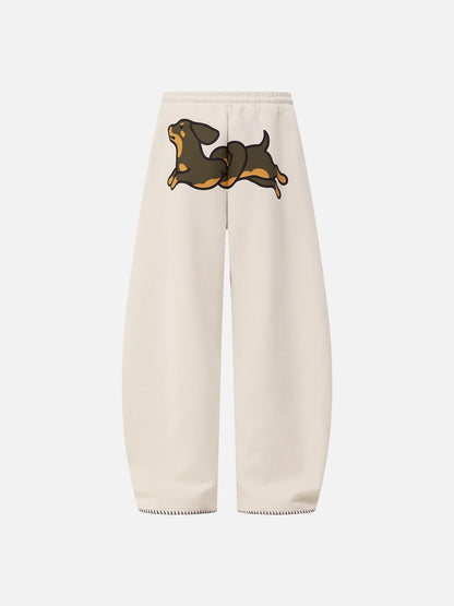 [Pre-Order] Aelfric Eden Dachshund Baggy Barrel Sweatpants