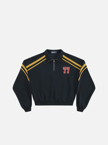 [Pre-Order] Aelfric Eden Boxy Stripe Panel 77 Sweatshirt