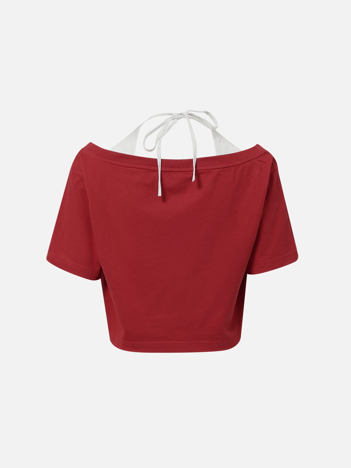 [Pre-Order] Aelfric Eden Cropped Halter Rhinestone Tee