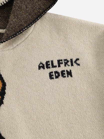 [Pre-Order] Aelfric Eden Boxy Dachshund Knit Pullover Hoodie